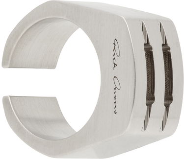 Náušnice Rick Owens Grill Single Ear Cuff Šedá | RJ0000062 MMT, 1