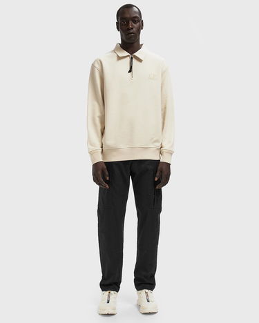 Mikina C.P. Company CP Company Half Zip Polo Sweatshirt Béžová | 19CMSS140A005086W-402, 1