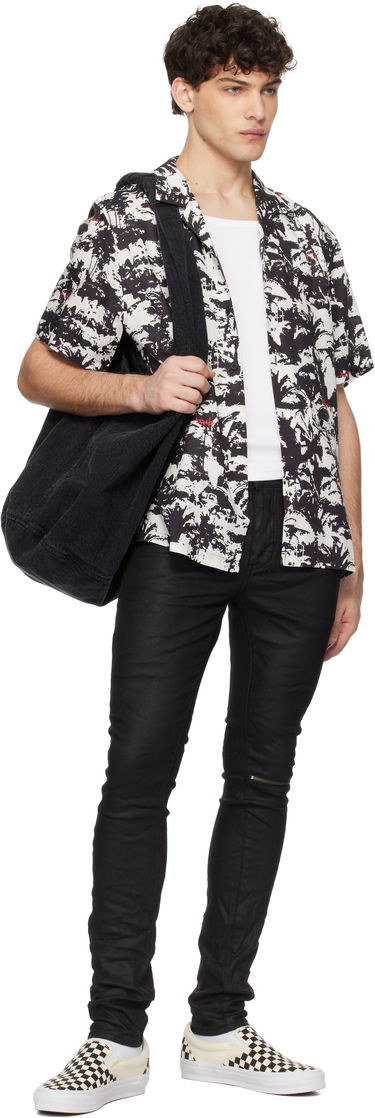 Košeľa Ksubi Ksubi Palmtree Resort Shirt Biela | MPS25SH018, 3
