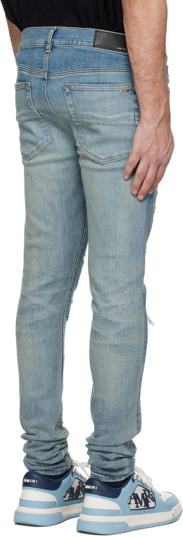 Džínsy AMIRI Quad Repaired Skinny Jeans Čierna | AMDNSY1100, 2