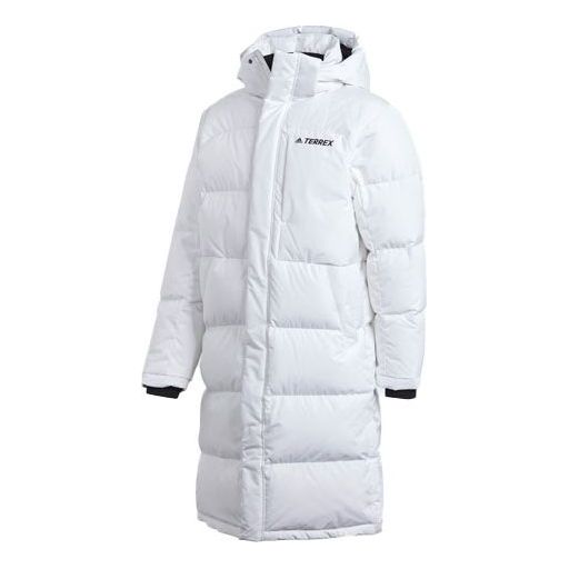 Parka adidas Originals TERREX Hooded Down Parka Biela | GE9875