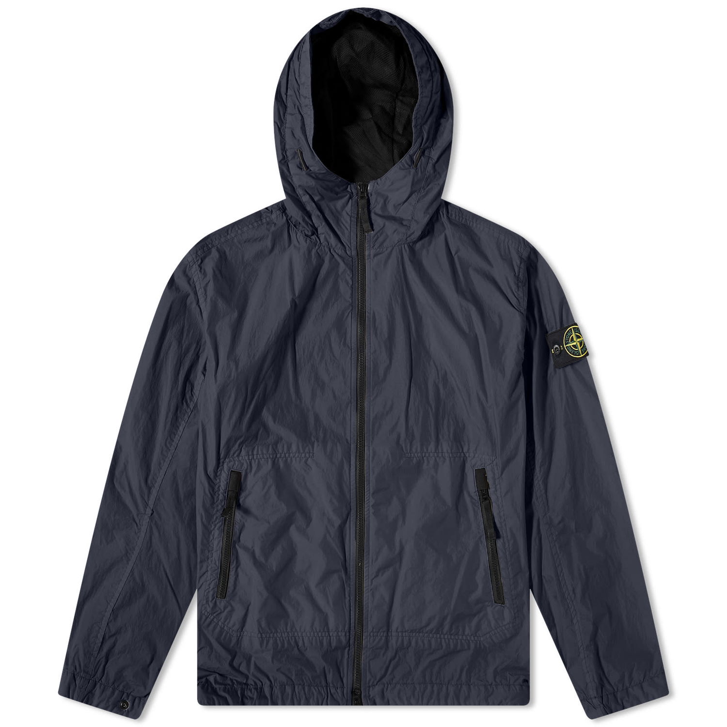 Vetrovka Stone Island Crinkle Reps Hooded Jacket Navy | 781540522-V0020, 0