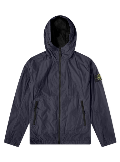 Vetrovka Stone Island Crinkle Reps Hooded Jacket Navy | 781540522-V0020