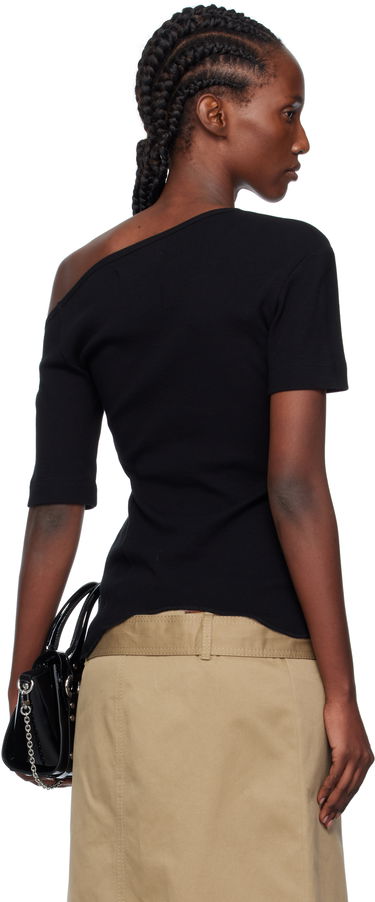 Tričko Vivienne Westwood Vivienne Westwood Asymmetrical Shoulder T-Shirt Čierna | 1G010010-J009C-, 2
