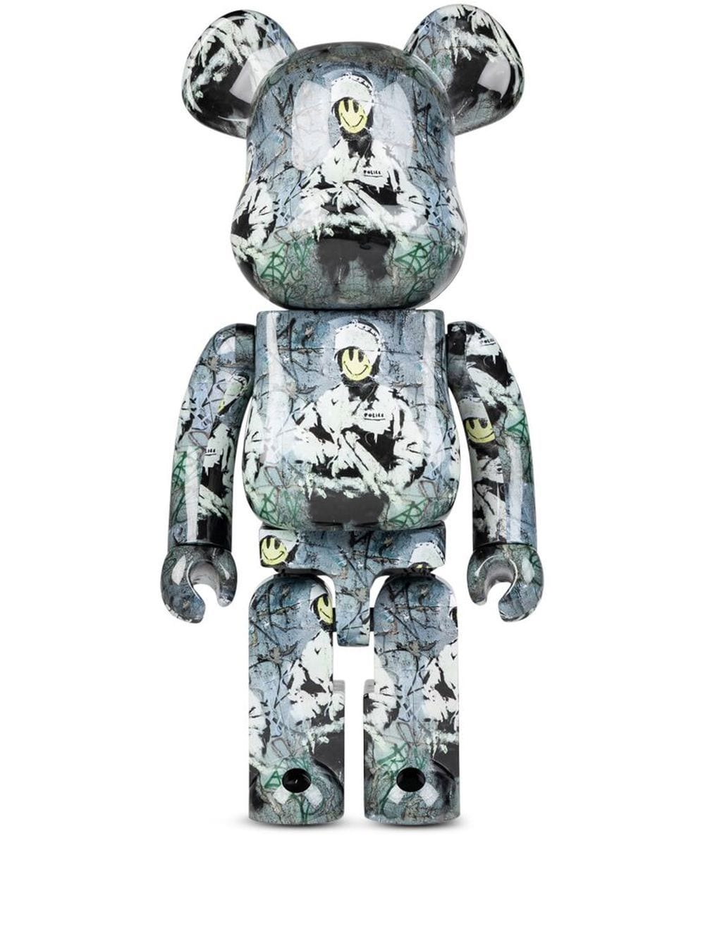 Zberateľské Medicom Toy Be@rbrick Riot Cop figure - Grey Šedá | MEDI004718926638, 0