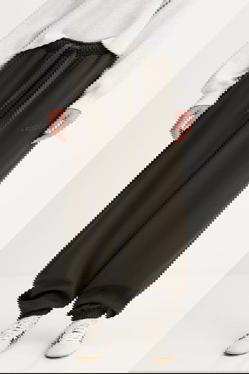 Tepláky adidas Originals adidas Originals Essentials Wide-Leg Sweatpants Zelené | JW0988, 0