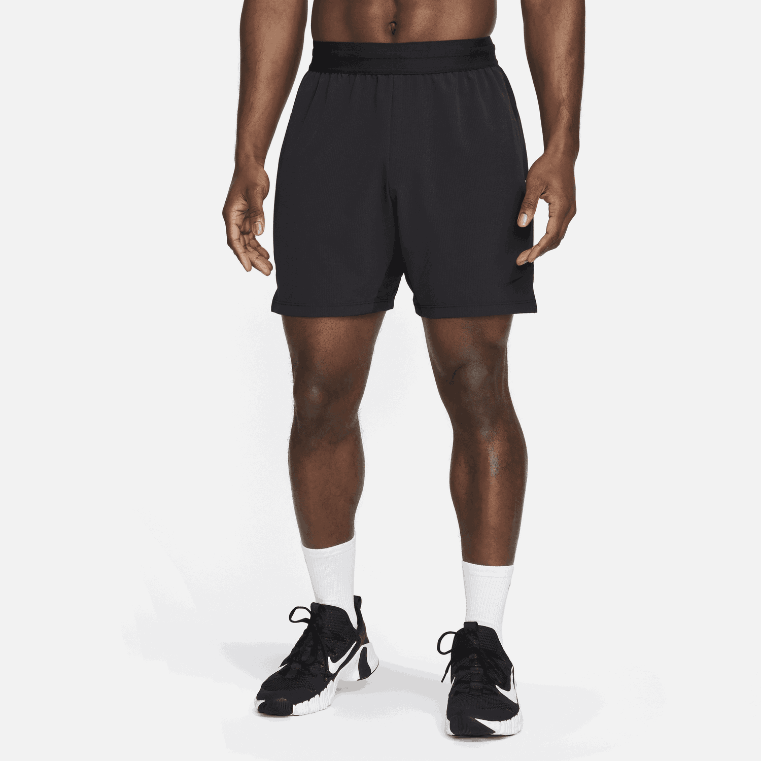 Šortky Nike 18cm fitness Flex Rep 4.0 Čierna | FN3004-010, 0