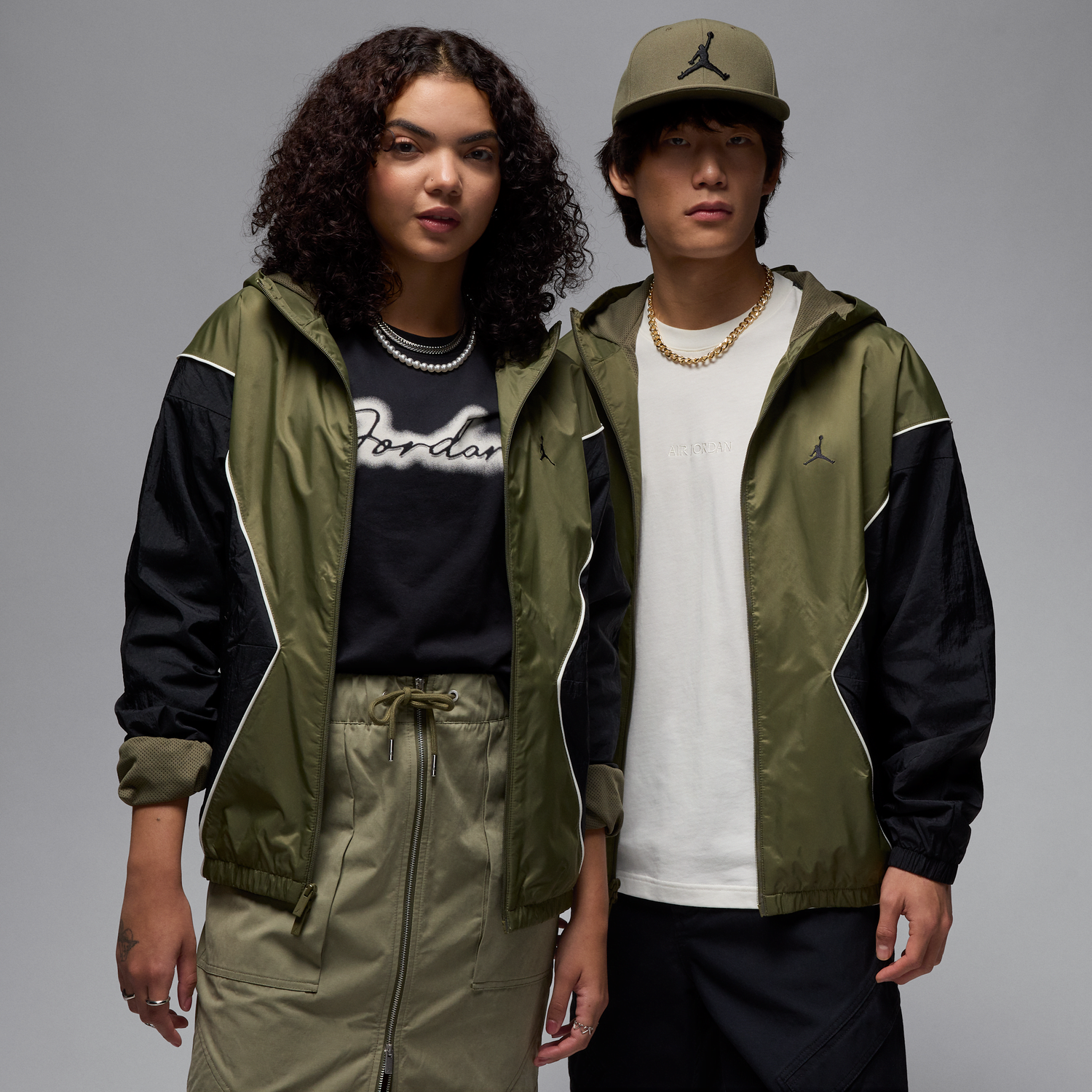 Vetrovka Jordan Jordan Draft Brooklyn Hooded Jacket Zelené | HF9333-222, 0