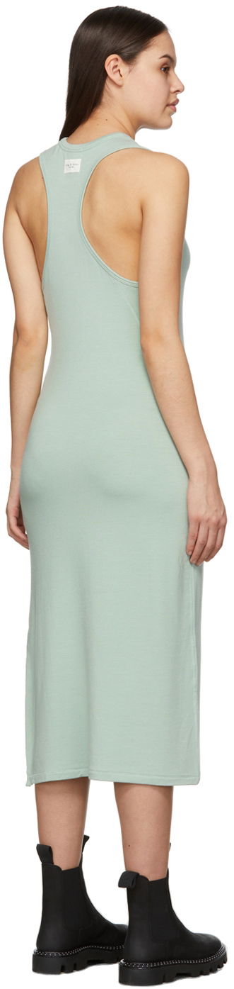 Šaty rag & bone Archetype Sydney Mid-Length Dress Zelené | WCC21H3155CT155, 2