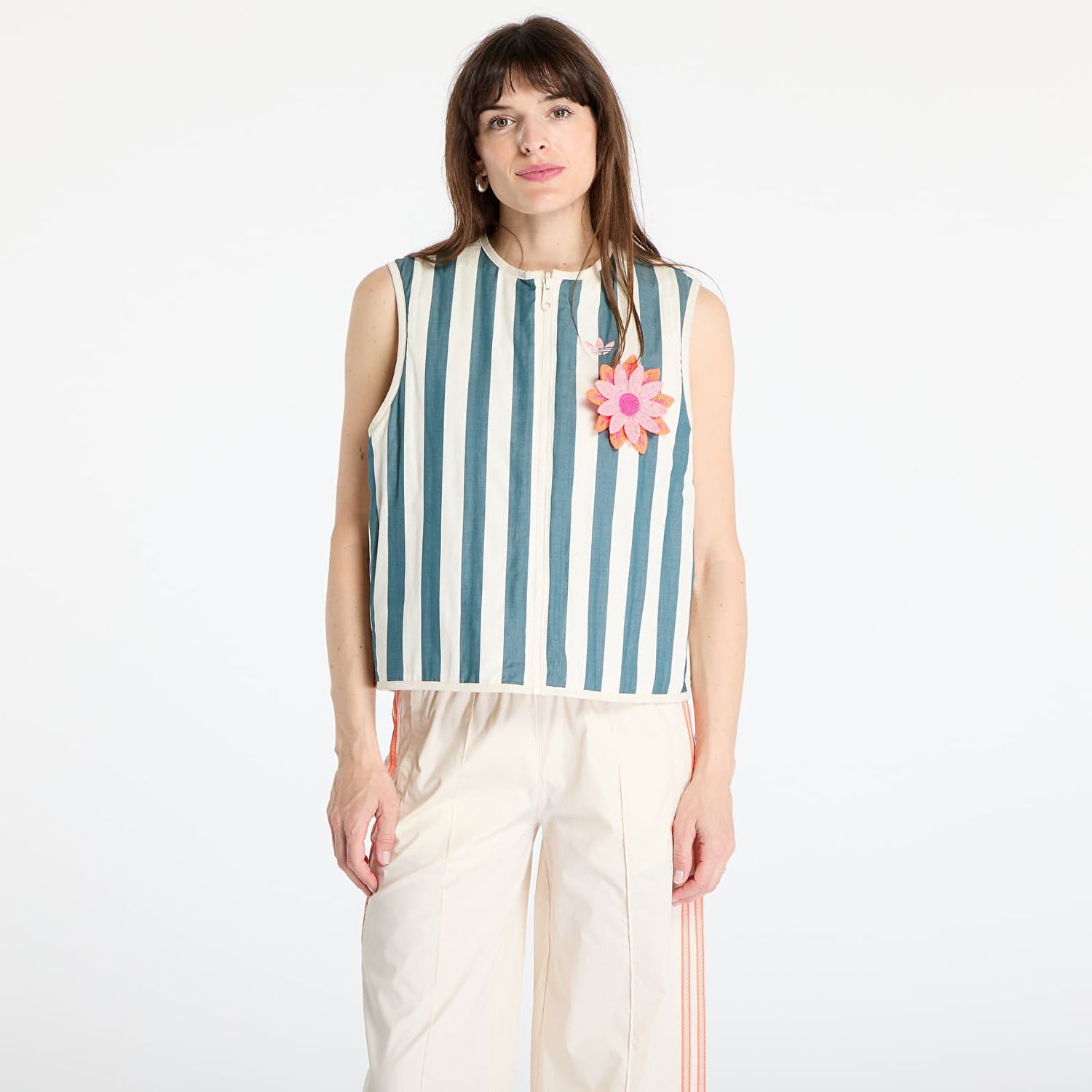 Vesta adidas Originals adidas Originals Summer Glow Reversible Vest Tyrkysová | KC0674, 1
