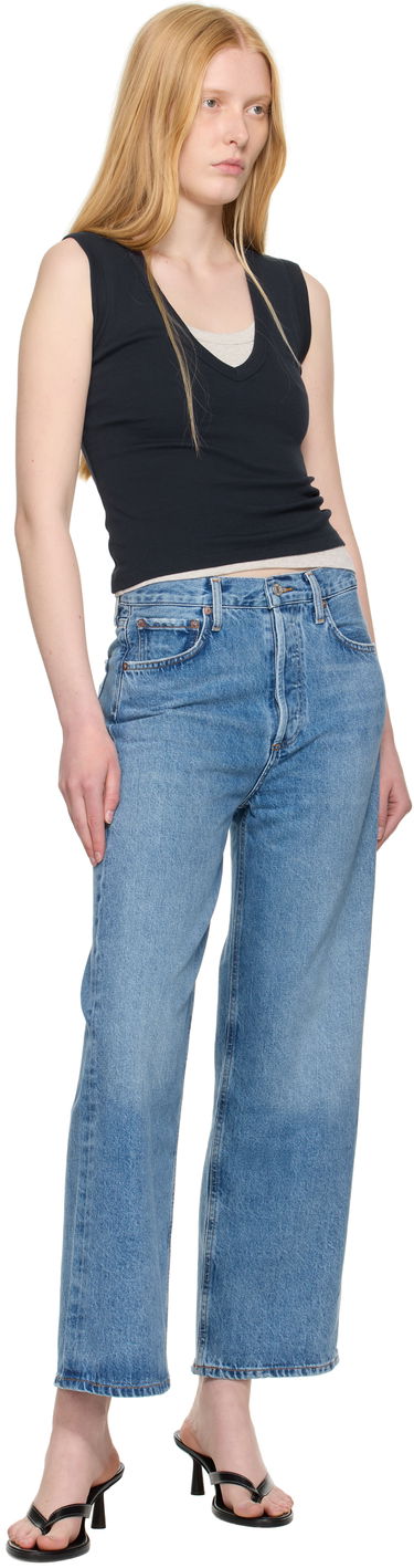 Džínsy AGOLDE AGOLDE Ren Wide Leg Jeans Modrá | A9191-1765, 3