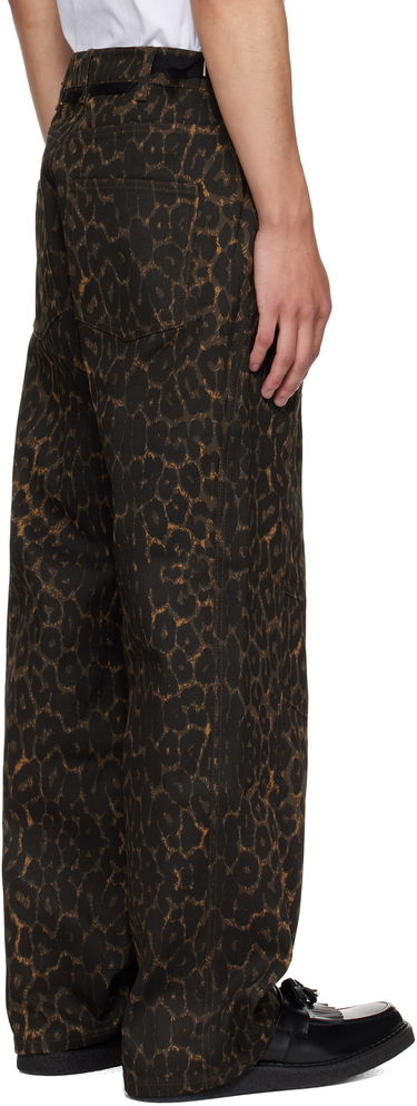Nohavice Andersson Bell Andersson Bell Crossover Carpenter Wide Leg Pants Hnedá | apa836m, 2