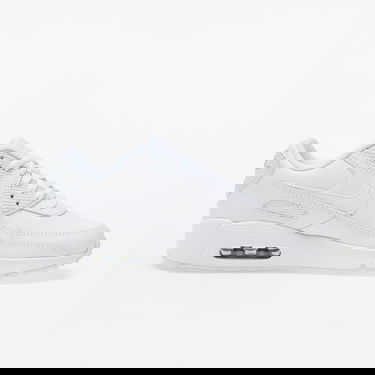 Tenisky a topánky Nike Air Max 90 Leather GS Biela | CD6864-100, 1