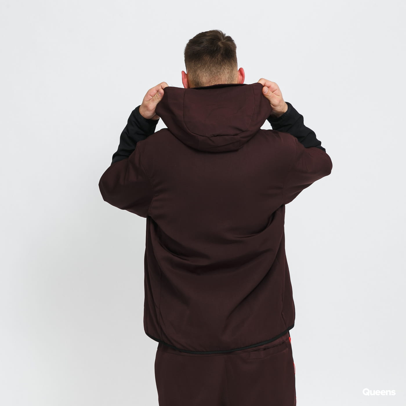 Bunda Nike Sportswear Woven Repel Insulated Hooded Jacket Vínová | CU4485-203, 1