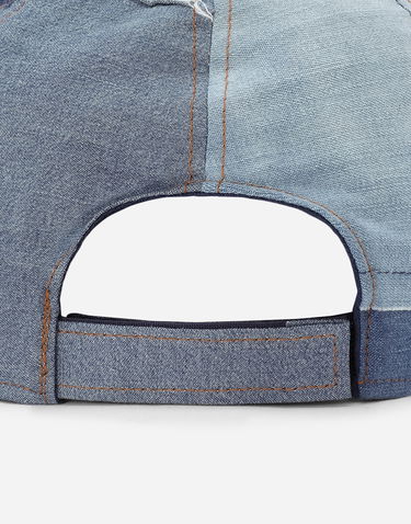 Šiltovka Dolce & Gabbana Dolce & Gabbana Patchwork Denim Baseball Cap Modrá | LB4H80G7H5CS9000, 3