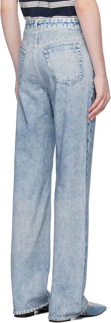 Džínsy rag & bone Rag & Bone Women's Miramar Terry Shea Lounge Pants Modrá | WCW24H70028202, 2