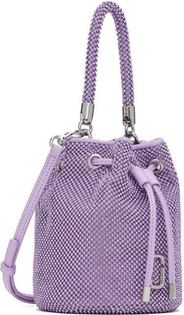 Kabelka Marc Jacobs Marc Jacobs Rhinestone Mini Bucket Bag Fialová | 2P4HCR017H03, 1