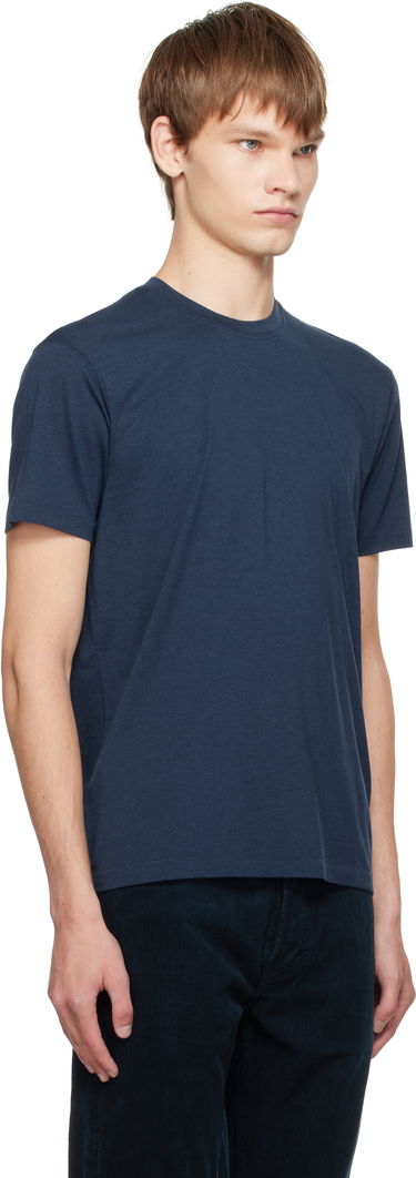 Tričko Tom Ford TOM FORD Lyocell Cotton Crewneck T-shirt Zelené | JCS004-JMT012, 4