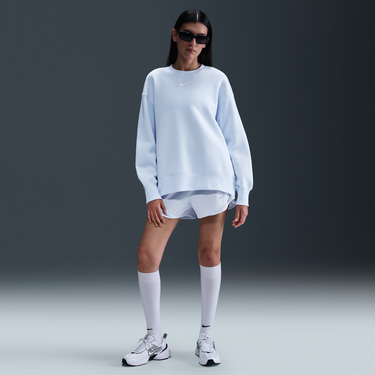 Sveter Nike Sportswear Phoenix Fleece Crew Sweatshirt Modrá | FZ4270-423, 2