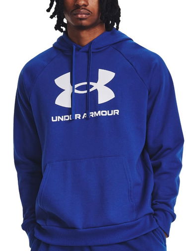 Mikina Under Armour Rival Fleece Hoodie Navy | 1379758-400, 0