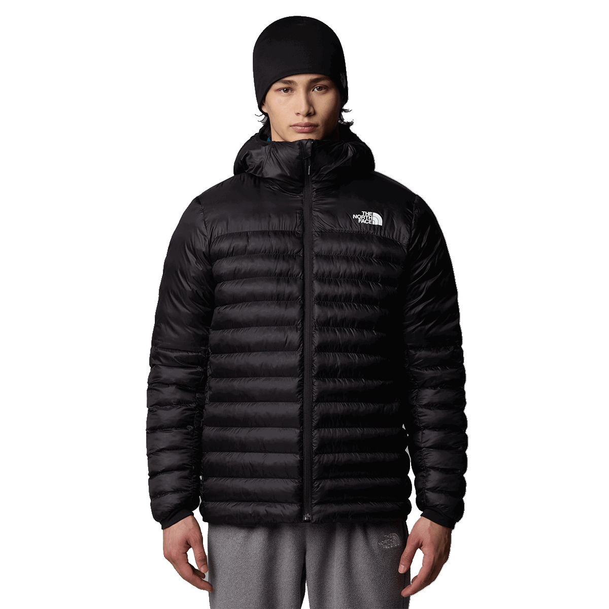 Prešívaná bunda The North Face Terra Peak Hooded Down Jacket Čierna | NF0A88TVJK31, 0