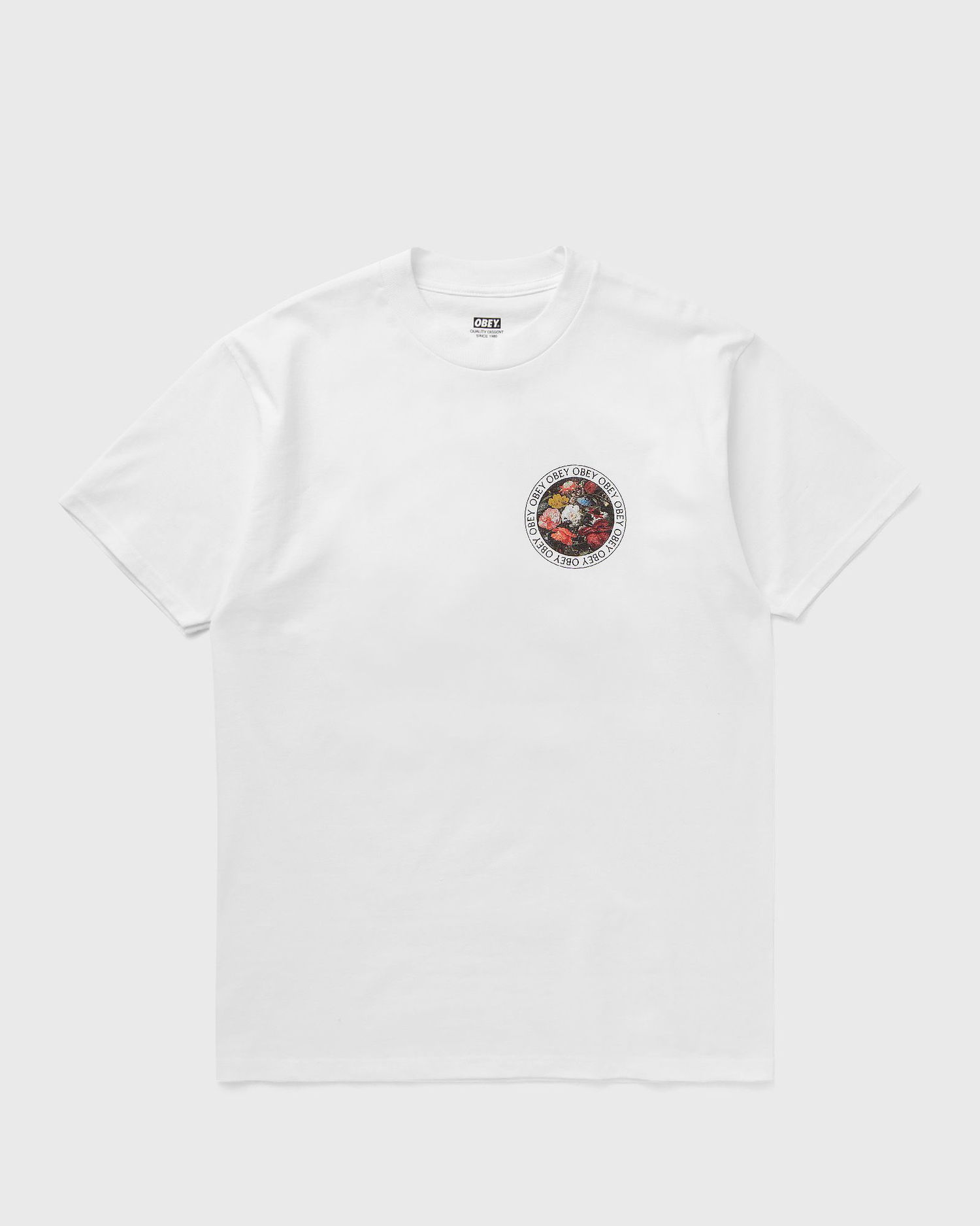 Tričko OBEY Bouquet Graphic T-Shirt Biela | 165263897-WHT, 0