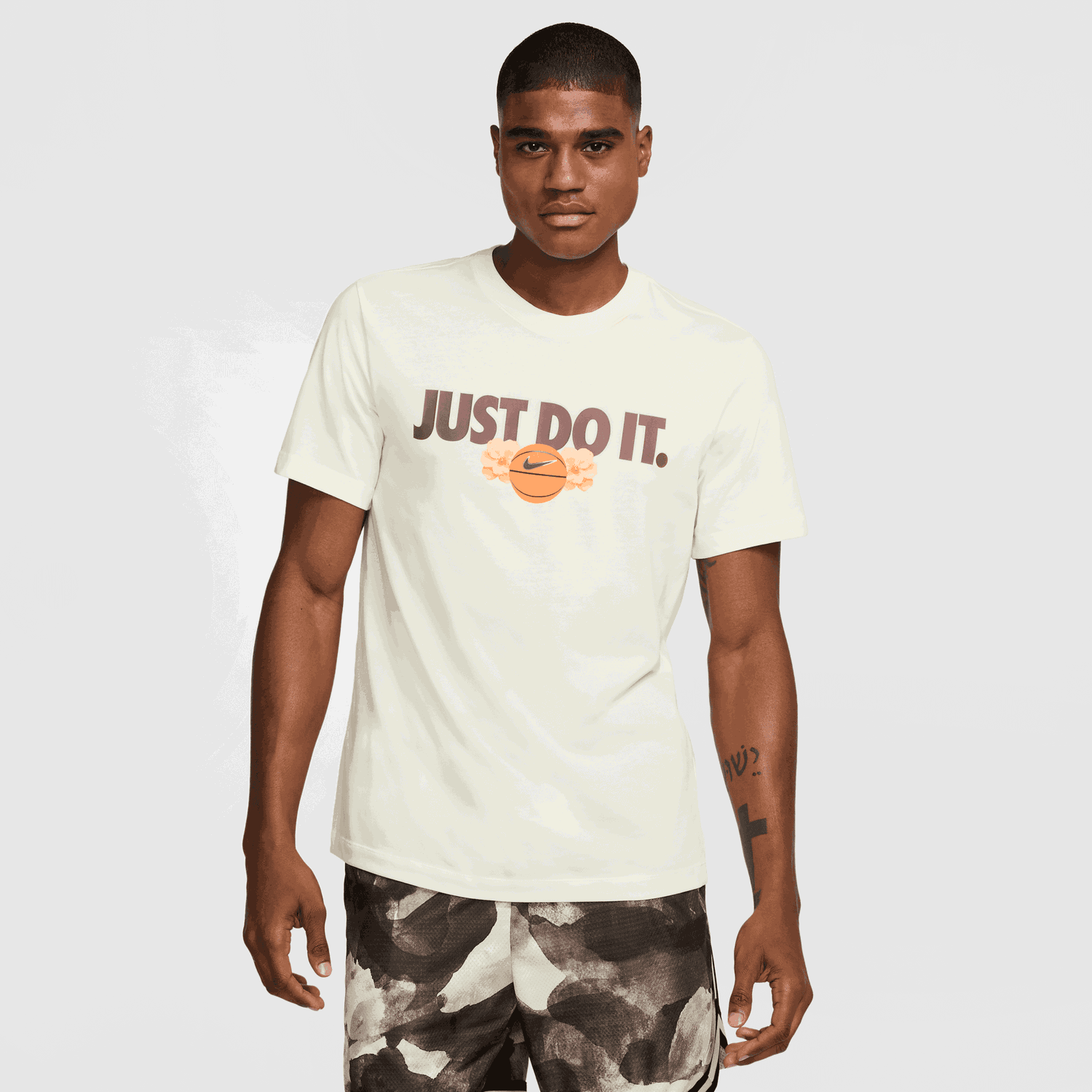 Tričko Nike Basketball Dri-FIT T-Shirt Béžová | HJ3352-133, 0