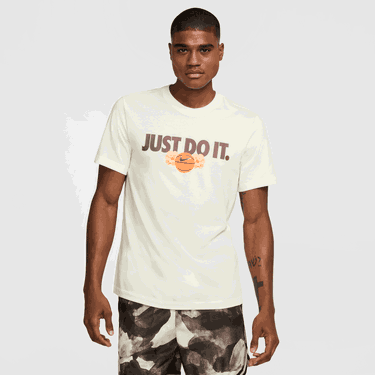 Tričko Nike Basketball Dri-FIT T-Shirt Béžová | HJ3352-133, 0