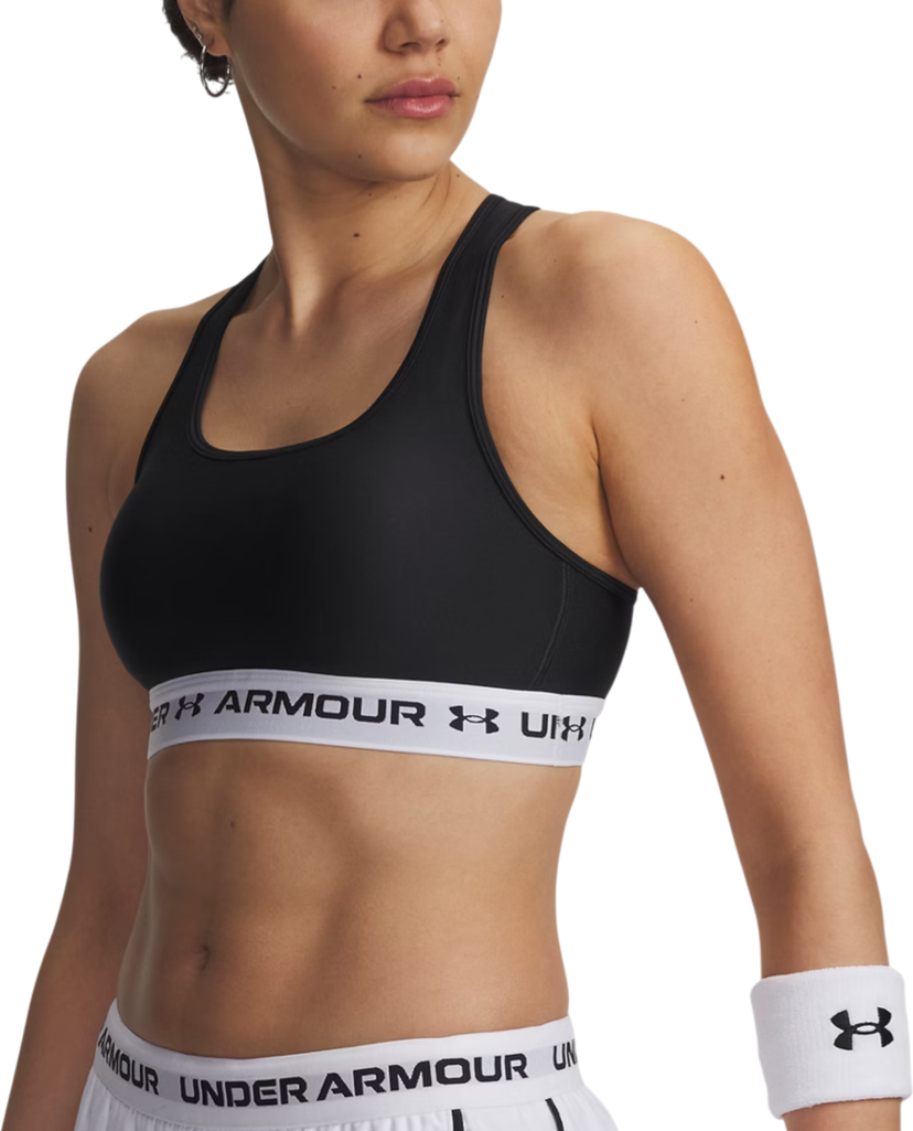Podprsenka Under Armour Crossback Mid Sports Bra Čierna | 1361034-007