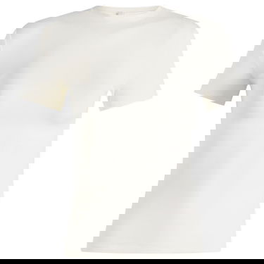 Tričko SKIMS Cotton Jersey T-Shirt Biela | AP-TSH-0638-MARBLE, 0