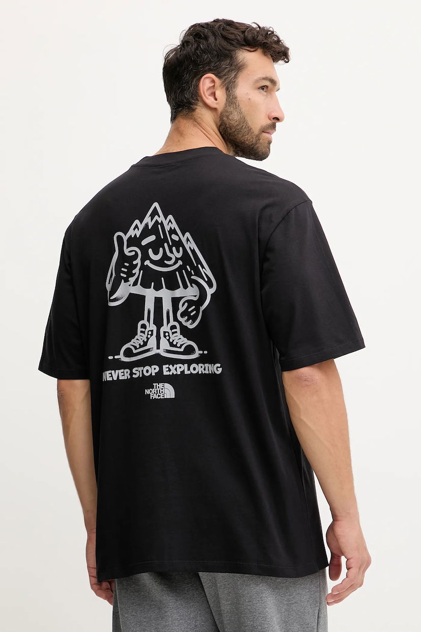 Tričko The North Face Mountain Fun Printed Cotton T-Shirt Čierna | NF0A8F2NJK31