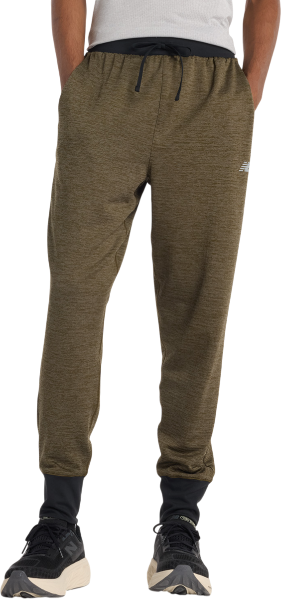 Tepláky New Balance Athletics Heat Grid Jogger Zelené | mp53272-woo, 0