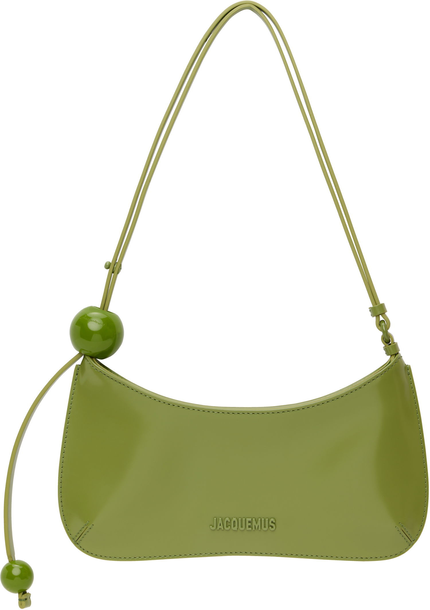 Taška cez rameno Jacquemus Jacquemus 'The Bisou Perle' Shoulder Bag Zelené | 23H233BA057-3128, 0
