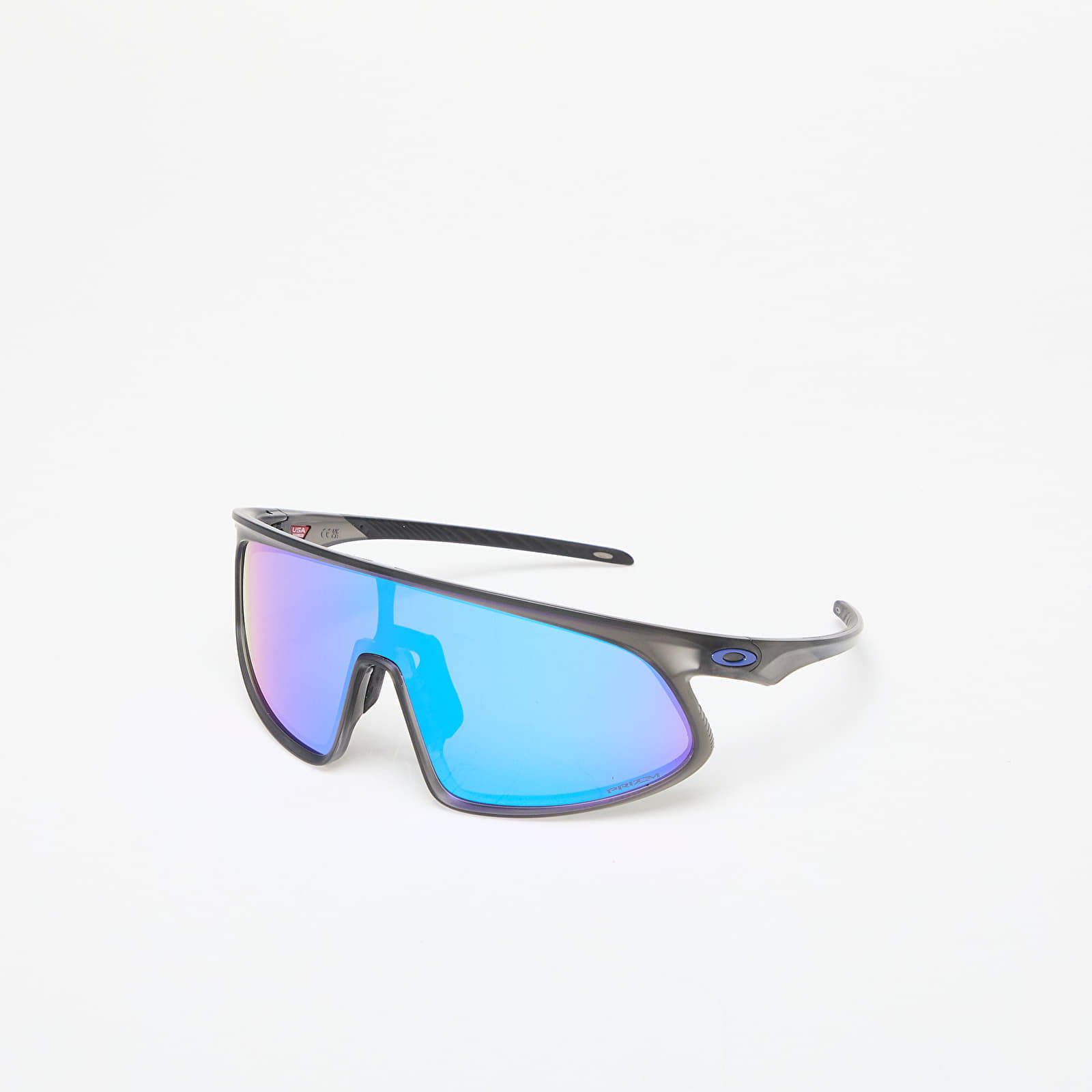 Rslv Sunglasses Matte Grey Smoke/ Prizm Sapphire Universal