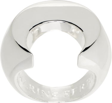 Prsteň Marine Serre Polished Moon Ring Metalická | UJW025A, 1