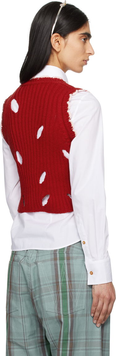 Vesta Vivienne Westwood Vivienne Westwood Slash Tank Top Červená | 18030066-Y003H-, 2