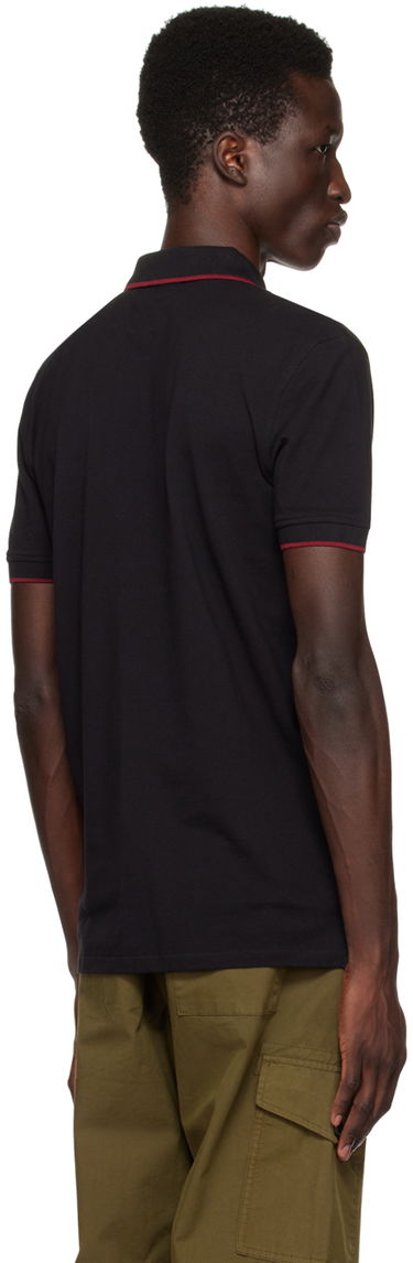Polo tričko Paul Smith PS Paul Smith Zebra Polo Čierna | M2R-150LZ-K21580-79, 2
