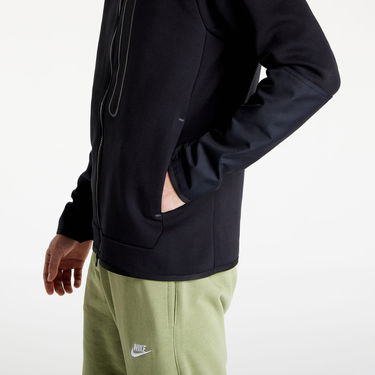 Mikina Nike Hoodie Sportswear Tech Fleece Full Zip Top Čierna | DR6165-010, 4