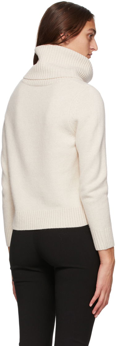 Sveter TOTEME TOTEME Prati Wool & Cashmere Turtleneck Béžová | 204-562-752, 2