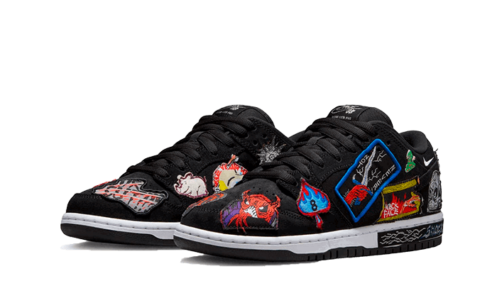 Tenisky a topánky Nike Neckface x Dunk Low Čierna | DQ4488-001, 1