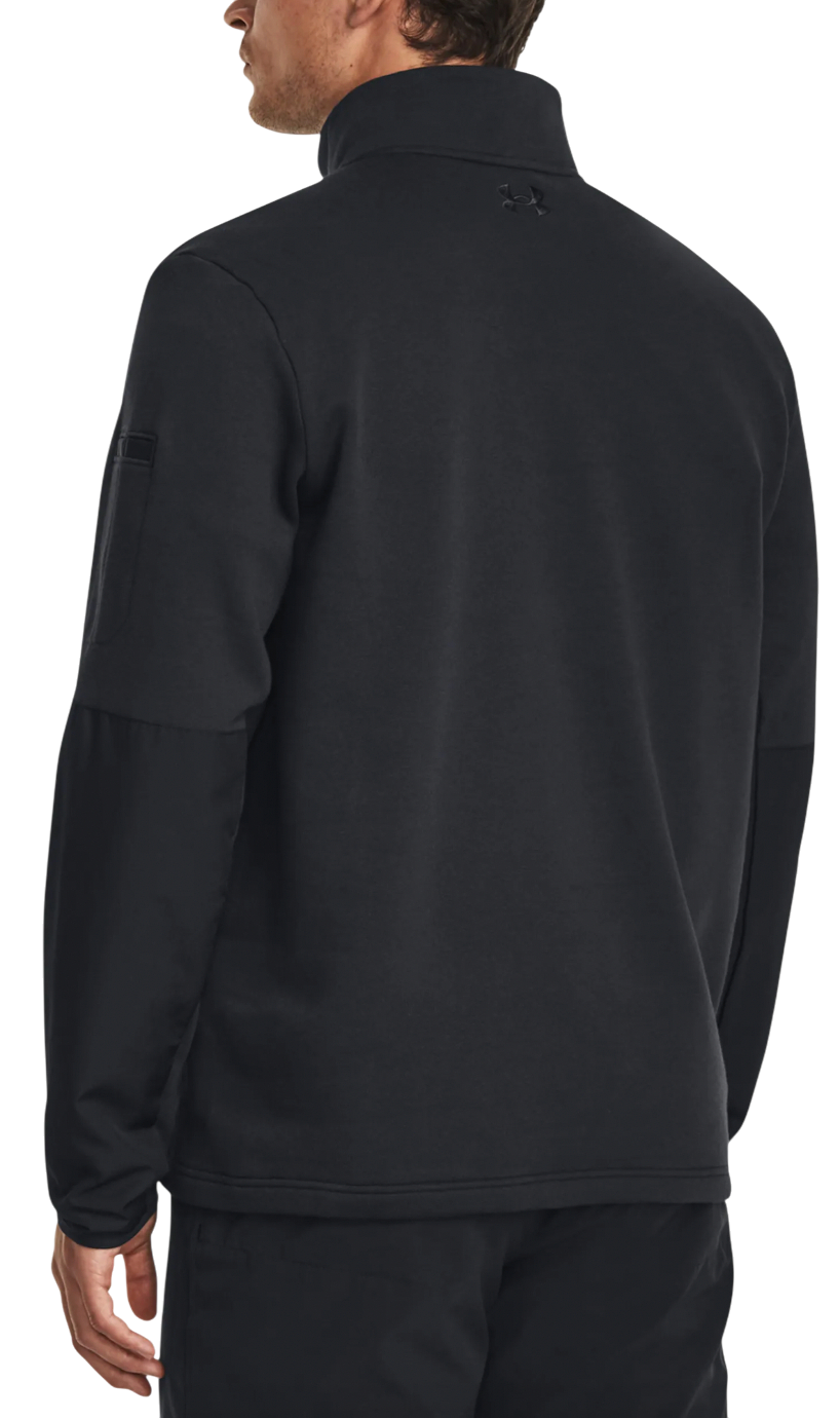Mikina Under Armour Tac Rival Job Quarter-Zip Pullover Čierna | 1379203-001, 1