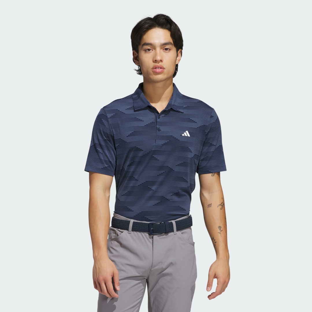 Polo tričko adidas Performance Ultimate365 Speed Stripe Golf Polo Shirt Modrá | JN9136, 0