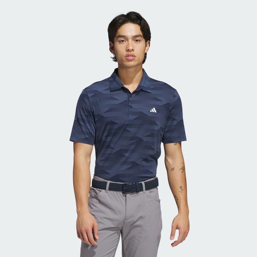 Polo tričko adidas Performance Ultimate365 Speed Stripe Golf Polo Shirt Modrá | JN9136