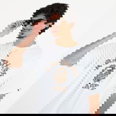 Tričko BAPE Wild Leopard Pattern College T-shirt Biela | 001TEL801039MWHA, 1