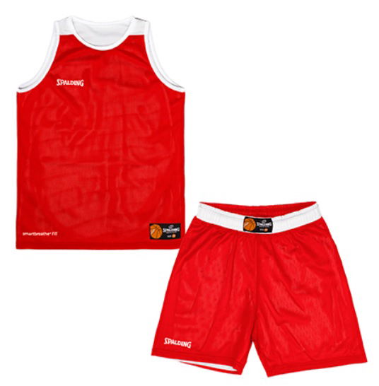 Súprava Spalding Spalding Double Face Basketball Uniform Set Červená | 40221339-redwhite, 0