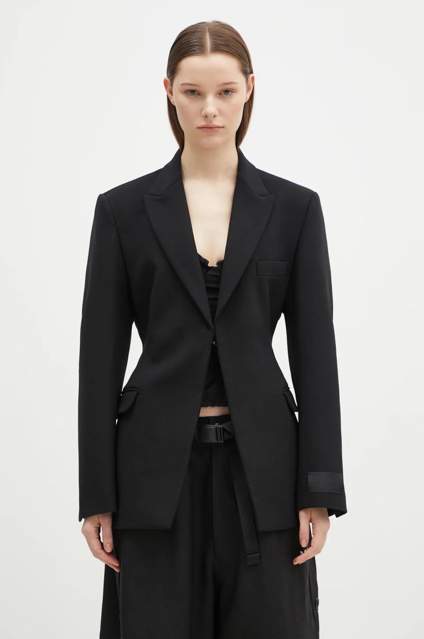 Bunda VETEMENTS VETEMENTS Hourglass Tailored Blazer Čierna | WA66JA420B, 0