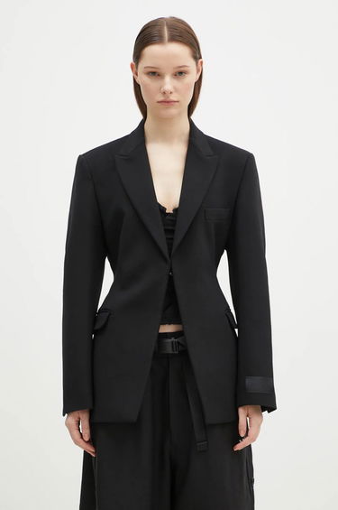 Bunda VETEMENTS VETEMENTS Hourglass Tailored Blazer Čierna | WA66JA420B, 0