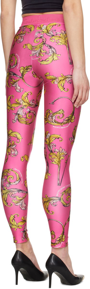 Legíny Versace Versace Jeans Couture Barocco Print Leggings Ružová | E78HAC101_EJS470, 2