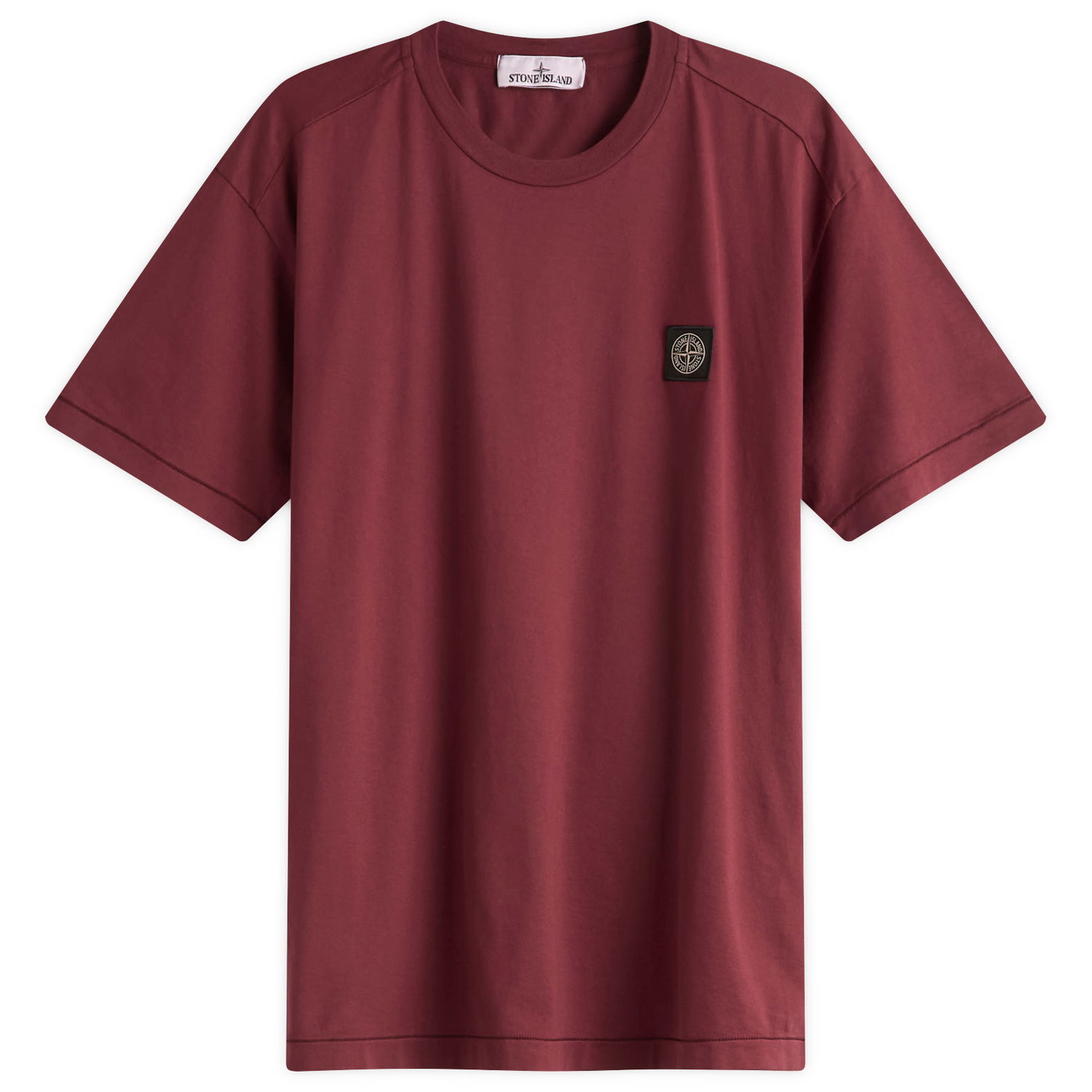 Tričko Stone Island Stone Island Patch Logo T-Shirt, Size Large Vínová | K2S152100027-V0012, 0