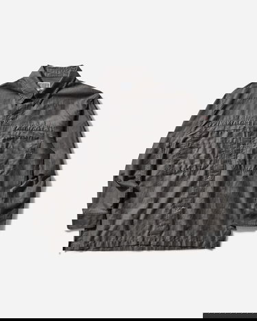 Košeľa Cav Empt Casual Cotton-Linen Shirt Šedá | CES27SH05 CHARCOAL, 0